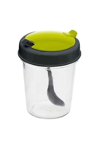 Herevin Her131509-580 Desenli Kaşıklı Baharatlık 320cc Çok Renkli