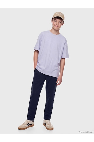 LC Waikiki Lcw Kids Lacivert Erkek Çocuk Pike Eşofman Altı Dark Navy