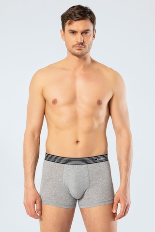Cacharel Erkek 2'li Boxer Düz 1318/gri Gri