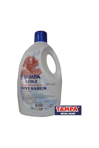 Tampa Beyaz Sabun Kokulu Sıvı Sabun 2500 G
