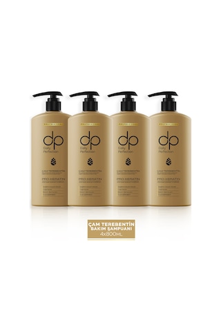 Dp Daily Perfection Şampuan Çam Terebentin 4 x 800 ML