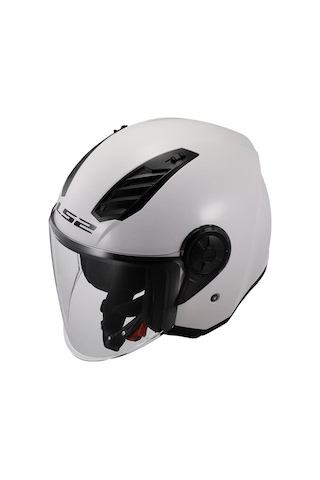 Ls2 Airflow 2 Açık Motosiklet Kaskı Beyaz
