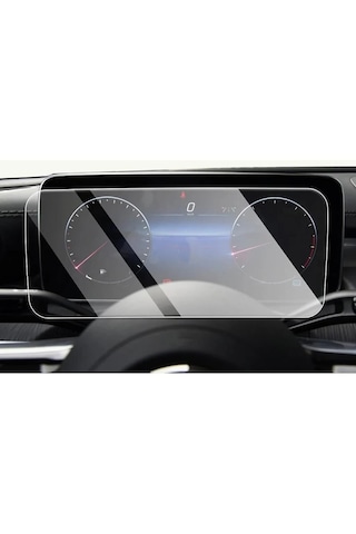 Mercedes Eqe Serisi Uyumlu 12.3 İnç Dijital Gösterge Ekran Koruyucu 9H Nano Ekran Koruyucu