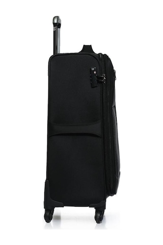 U.s. Polo Assn. Orta Boy Kumaş Valiz Siyah 22804