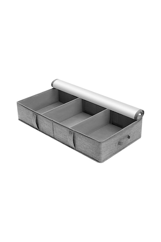 Cbtx Moho&home Mdj-6142 Katlanır Ev Battaniye Yatak Altında Kıyafet Saklama Çantası Şeffaf Kapak