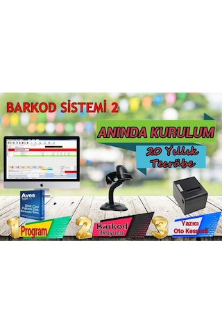 Barkodlu Satış Sistemi 2 Hemen Satışa Başlayın