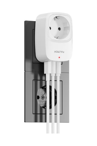 Fulltech Ftr-24 Çoklu Duvar Prizi 16a 3680w Beyaz 2x Usb-c + 1x Usb-a Şarjlı Priz Akım Korumalı Kablosuz