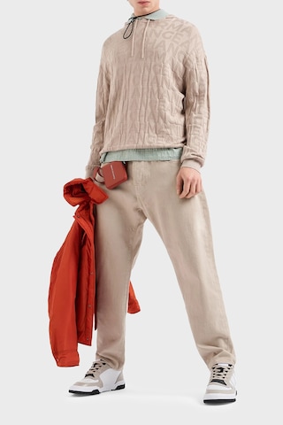 Armani Exchange Erkek Kazak 6dzm1b Zm4dz 17ab Krem Krem