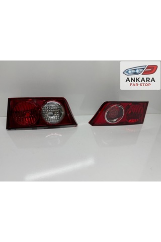 Honda Accord 2003 - 2005 Stop Lambası Sağ - Sol İç Takım Bagaj Kapağında Kalan - 2 Adet İç Stop