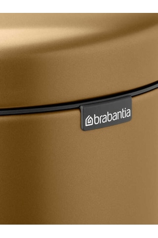 Brabantia Newıcon Warm Brass Pedallı Çöp Kutusu 30lt Bakır