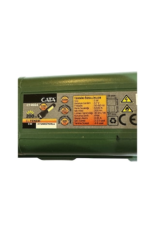 Cata Ct-8024 5w Üç Fonksiyonlu El Feneri