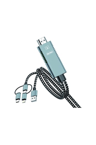 Go Des GD-8296 5 in 1 1080P HD Ses ve Görüntü Aktarıcı HDMI Kablo - Siyah ZORE-264107