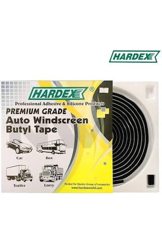 Hardex Far Cami Yapiştirici Butyl 4.57 Metre 9 Mm Kutulu