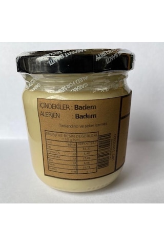 Hamm-Hum Sade Badem Ezmesi 180 G