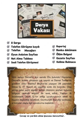 Dedektif Oyunu Dört Farklı Dava Pakedi Bir Arada