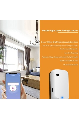 Besthome1 Akıllı Ev Aydınlatma Sensörü - Tuya Wifi/zigbee, Google Home, 180 Beyaz, Zengin Özellikli Beyaz