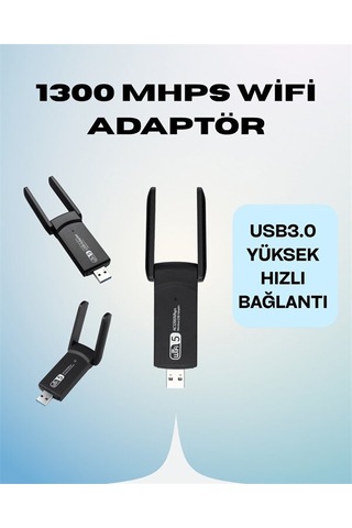 Northcity Ac1200 Usb Wifi Adaptör - Yüksek Hızlı Kablosuz Bağlantı Çözümü