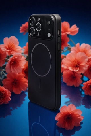 Apple iPhone 13 Pro Max Uyumlu Kamera Korumalı Magsafe Wireless Şarj Özellikli Full Glass Arka Kapak