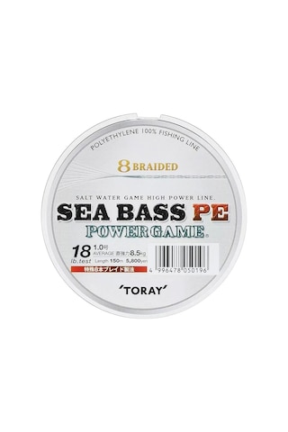 Toray Sea Bass Pe Power Game 150m 18lb F71l