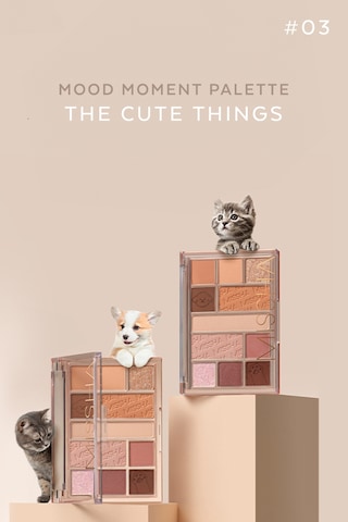 Mat Ve Işıltılı Tonlar Barındıran Far Paleti Missha Mood Moment Palette 3 The Cute Things 3