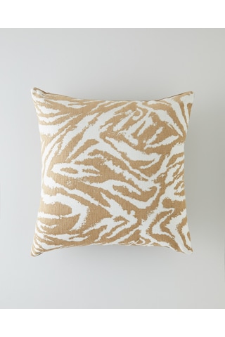 English Home Zebra Dekoratif Kırlent 45x45 Cm Açık Kahverengi Açık Kahverengi