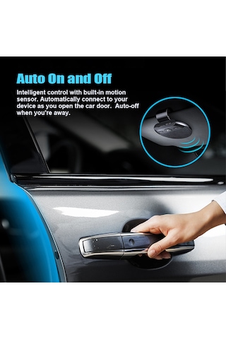 Padalink Araç Güneşlik Bluetooth免提 Konuşur, Sesli Komut Ve İki Telefon Bağlantısı, Sürüş Güvenliği İçin Vaktiyle Konuşma, Otomatik Açma-kapama Ve Uzun Pil Süresi