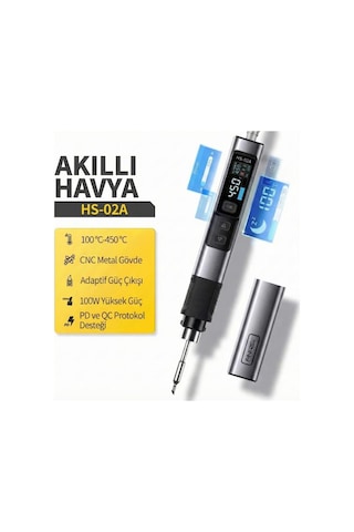 Fnırsı Hs 02a Akıllı Elektrikli Havya 100w