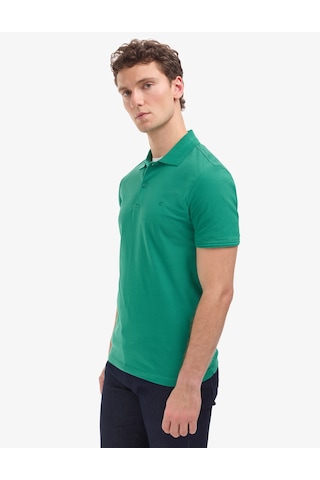 Pierre Cardin Erkek Yeşil Tişört Basic 50325323-vr054