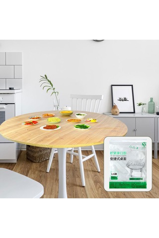 Suntek 10x Tek Kullanımlık Masa Örtüsü Kaymaz Çap-1,6-m Temizlemek