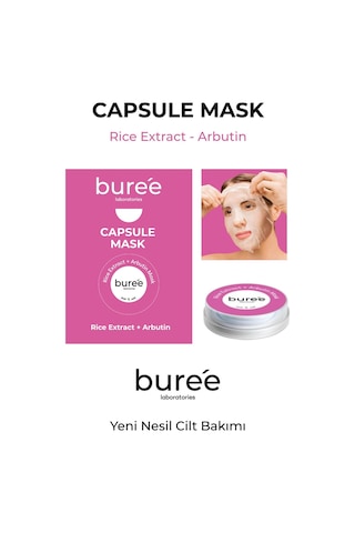 Kapsül Maske Rice Extract + Arbutin Capsul Mask