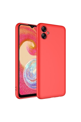 Case 4u A04e Uyumlu Kılıf Kamera Korumalı Içi Kadife Logosuz Mara Lansman Silinebilir Kılıf