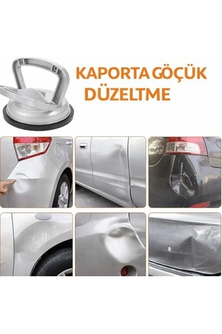 Alüminyum Vantuz, Cam Seramik Fayans Ahşap Ve Araba Kaporta Göçük Çektirme, 50 Kg Kapasite, Tekli