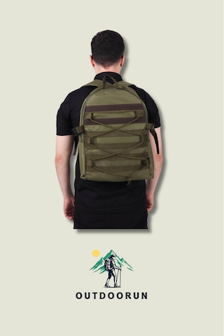 Outdoorun Haki 32 Litre Günlük Tactical Çanta Haki