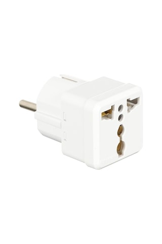 Evrensel Adaptör Seyahat Fişi Beyaz Ab Normu - 250v Ac 10 16a İngiliz Ve Amerikan Fiş Dönüştürücü Priz Adaptö Diğer