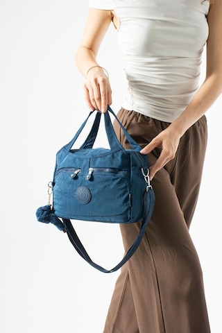 Baginn Klinkır Hafif Yağmur Geçirmez Kadın Postacı Çanta 30 20 Cm El Çantası 571 Collection Lacivert