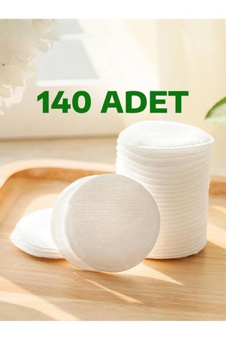 Nistabolje 2 Paket 140 Adet Makyaj Temizleme Pamuğu Pedi Pamuk