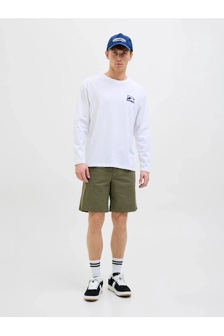 Jack & Jones Jack&jones 12274983 Erkek Sort - Haki