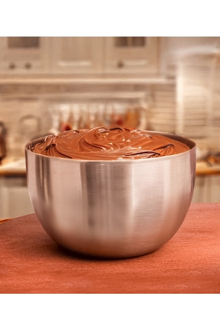 Steel&More Çelik Sosluk 6 Parça Çerezlik Seti - 9cm Gri