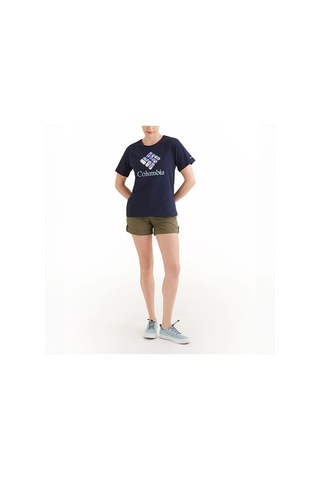 Columbia Csc Gem Wisterian Kadın Kısa Kollu T-shirt Lacivert Cs0367-466 001