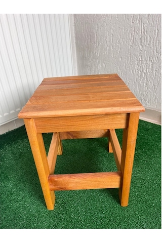 Tabure Kayın Ağacından 37 Cm Yükseklik Kayın