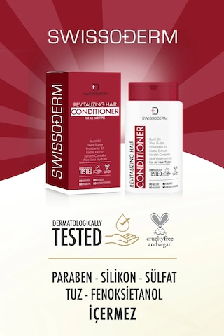 Swissoderm Canlandırıcı Saç Kremi 300 ML