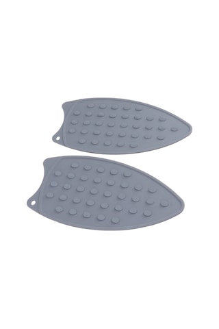 Kangvka 2 Adet Silikon Ütü Minderi, Isı Dayanıklı Koltuk/ütü Tahtası Koruyucu, Ütü Soğutucu, Yüksek Kaliteli, Temizliği Kolay, Gri Renk Gri Tarz