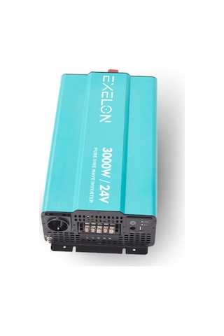 Exelon  Tam Sinüs 3000w 24v İnverter