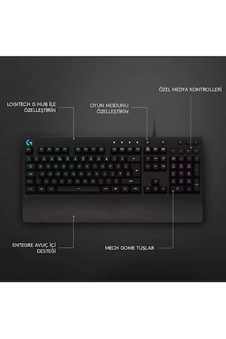 Logitech G G213 Oyuncu Klavyesi 920-008094 + Logitech G G102 Oyun