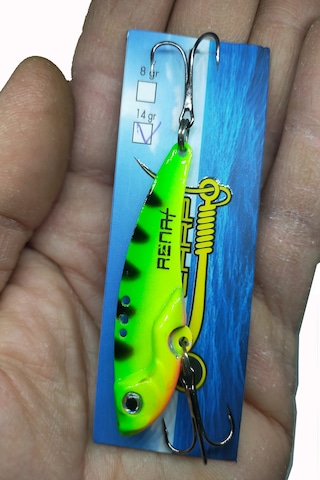 3d Vıb 14 Gr 5,4 Cm Vibrasyon Metal Suni Jig Yem