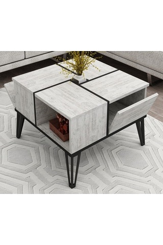 Orta Sehpa Nova Kristal Siyah