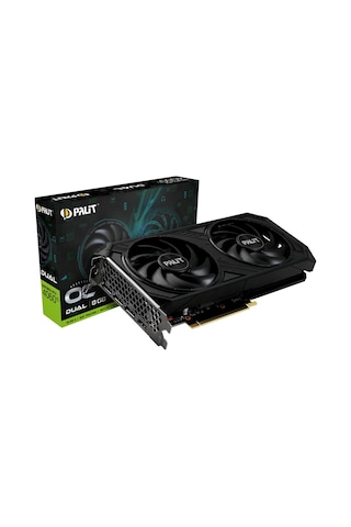 Palit Dual NE6406TT19P1-1060D RTX4060Ti 8 GB GDDR6 128 Bit Ekran Kartı