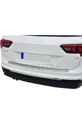 S-Dizayn Vw Tiguan Krom Arka Tampon Eşiği 2016 Üzeri