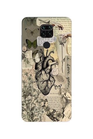 Xiaomi Redmi Note 9 Yumuşak Desen087 Çok Renkli Xiaomi Redmi Note 9 Yumuşak Desen087 Çok Renkli