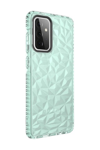 Samsung Uyumlu Galaxy A72 Kılıf Zore Buzz Kapak Yeşil